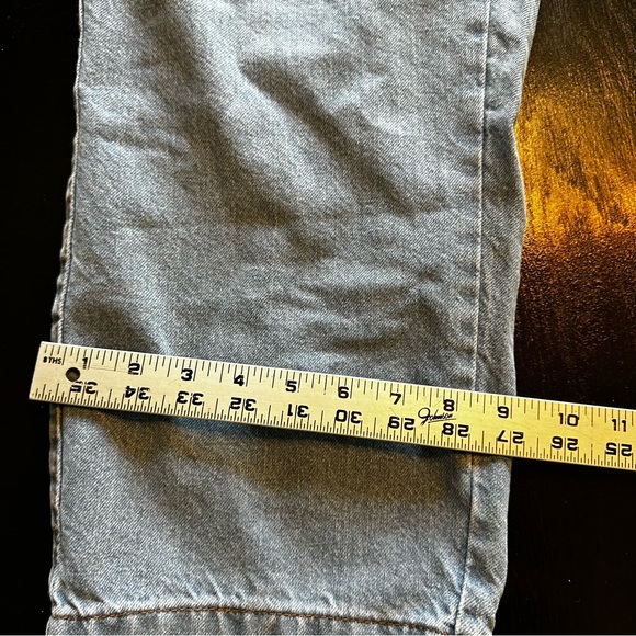 Retro Haband Duke Size 38 Light Wash Denim Jean Trendy Dad Jean - Picture 4 of 11